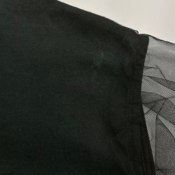 8PM Biker Style Top / ONE SIZE / Contrast Tulle - Picture 9 of 11